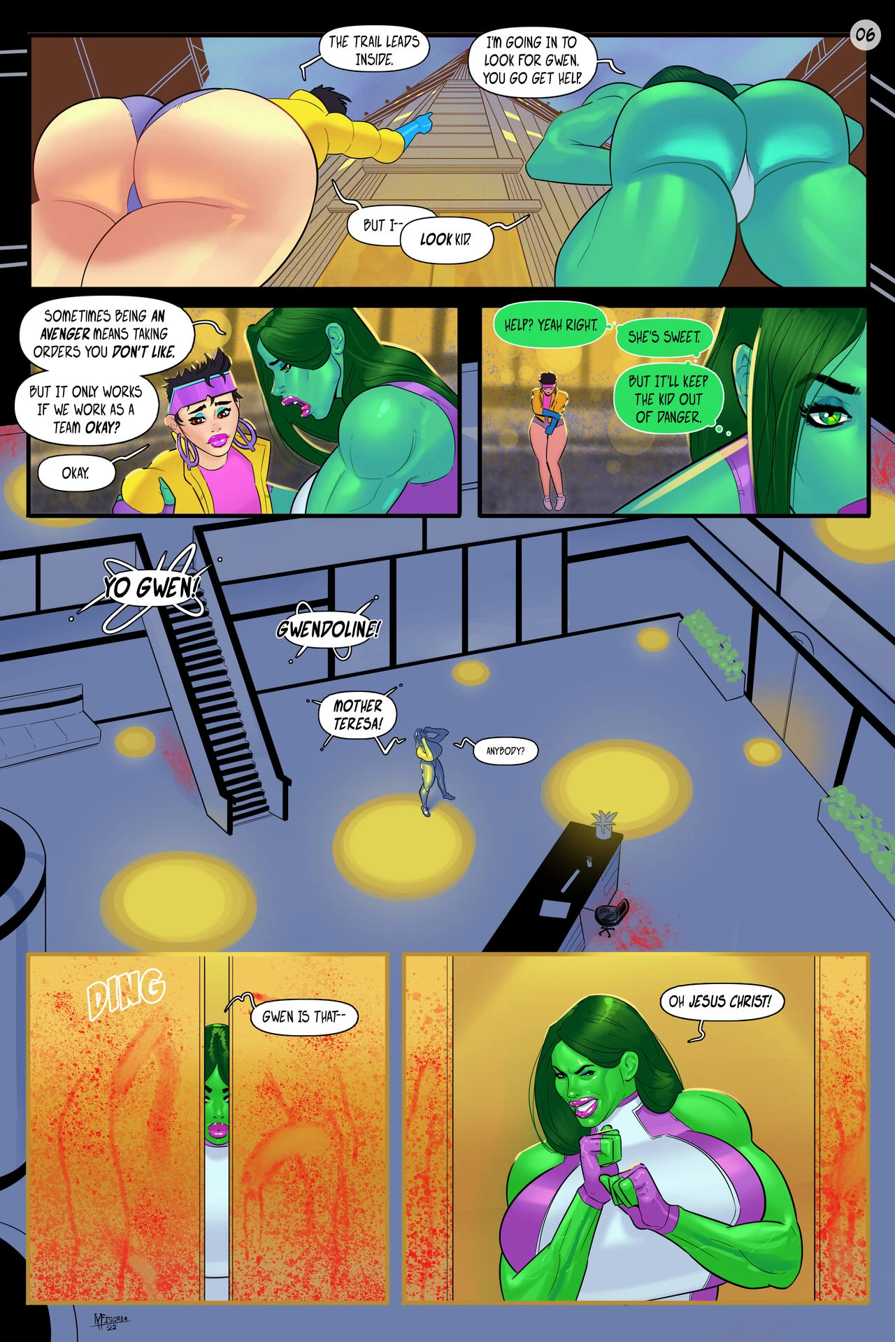 Venom's Kiss 3 porn comic picture 7