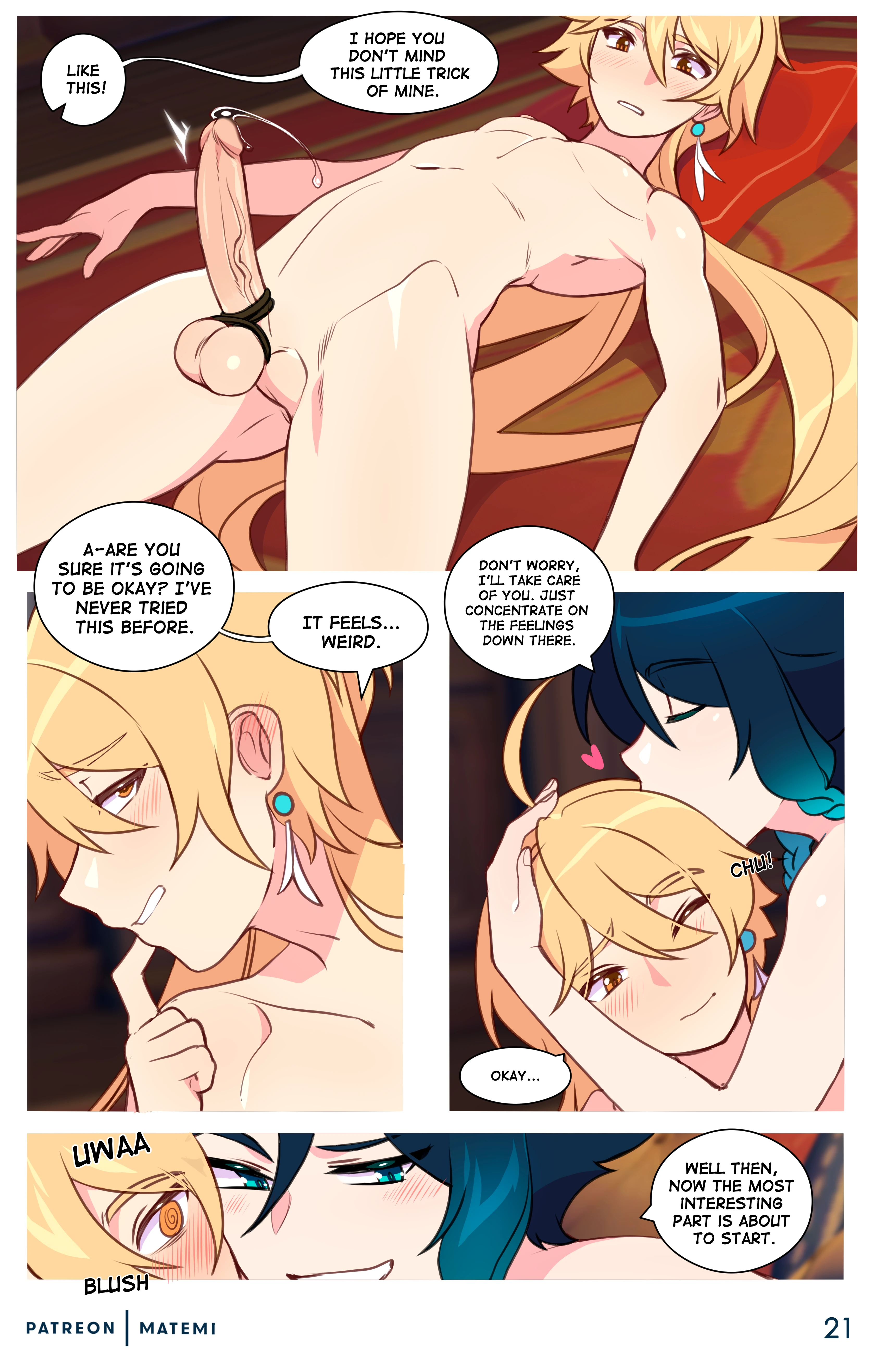 Venti X Aether porn comic picture 21