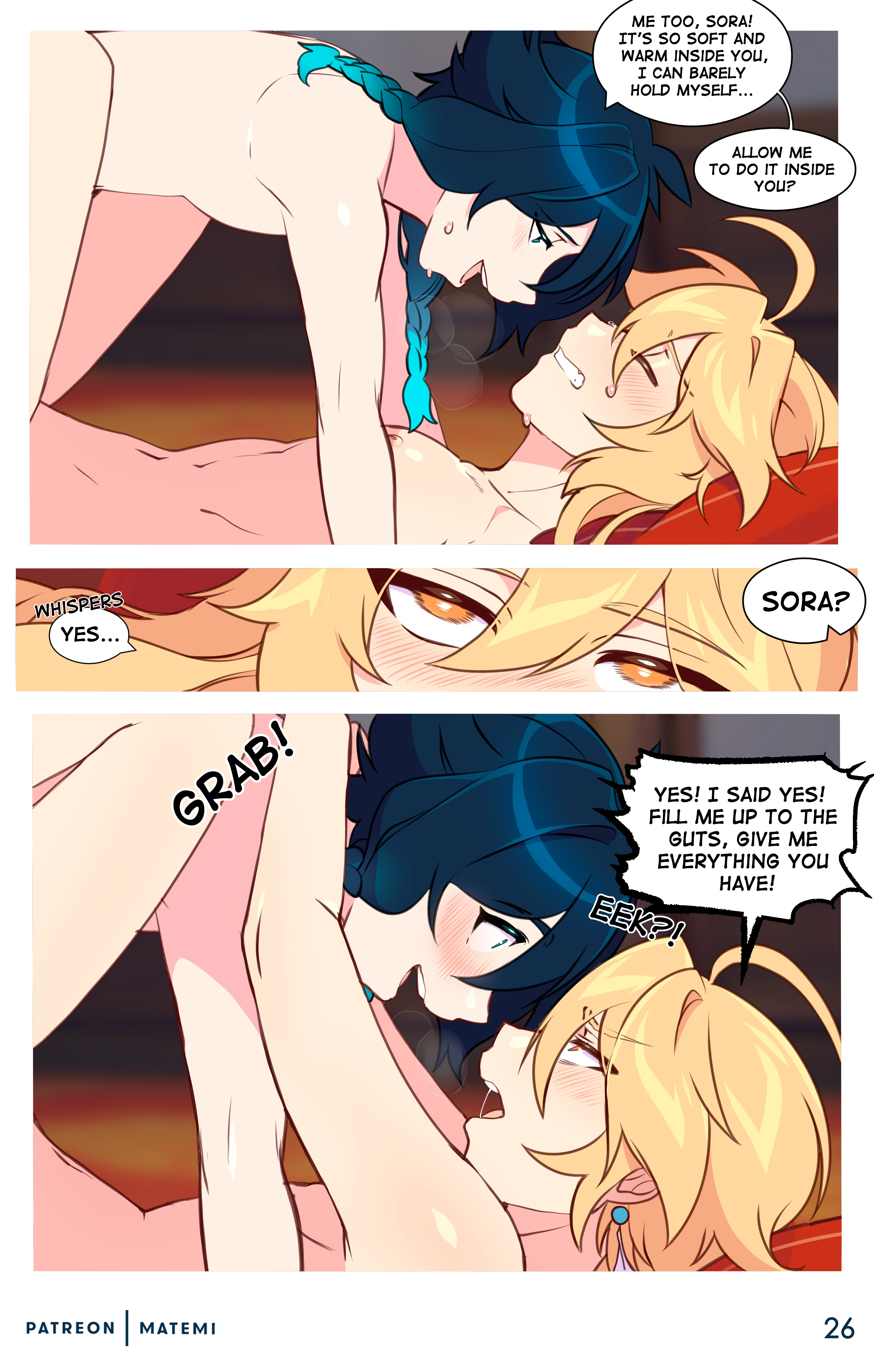 Venti X Aether porn comic picture 26