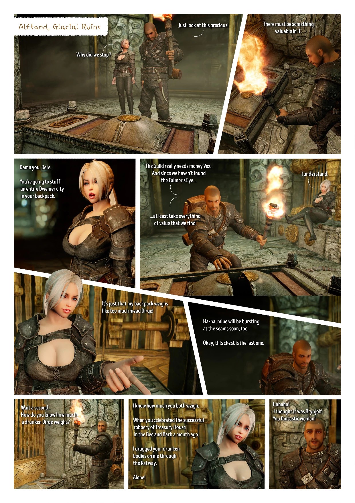 Vex's Secrets porn comic picture 1