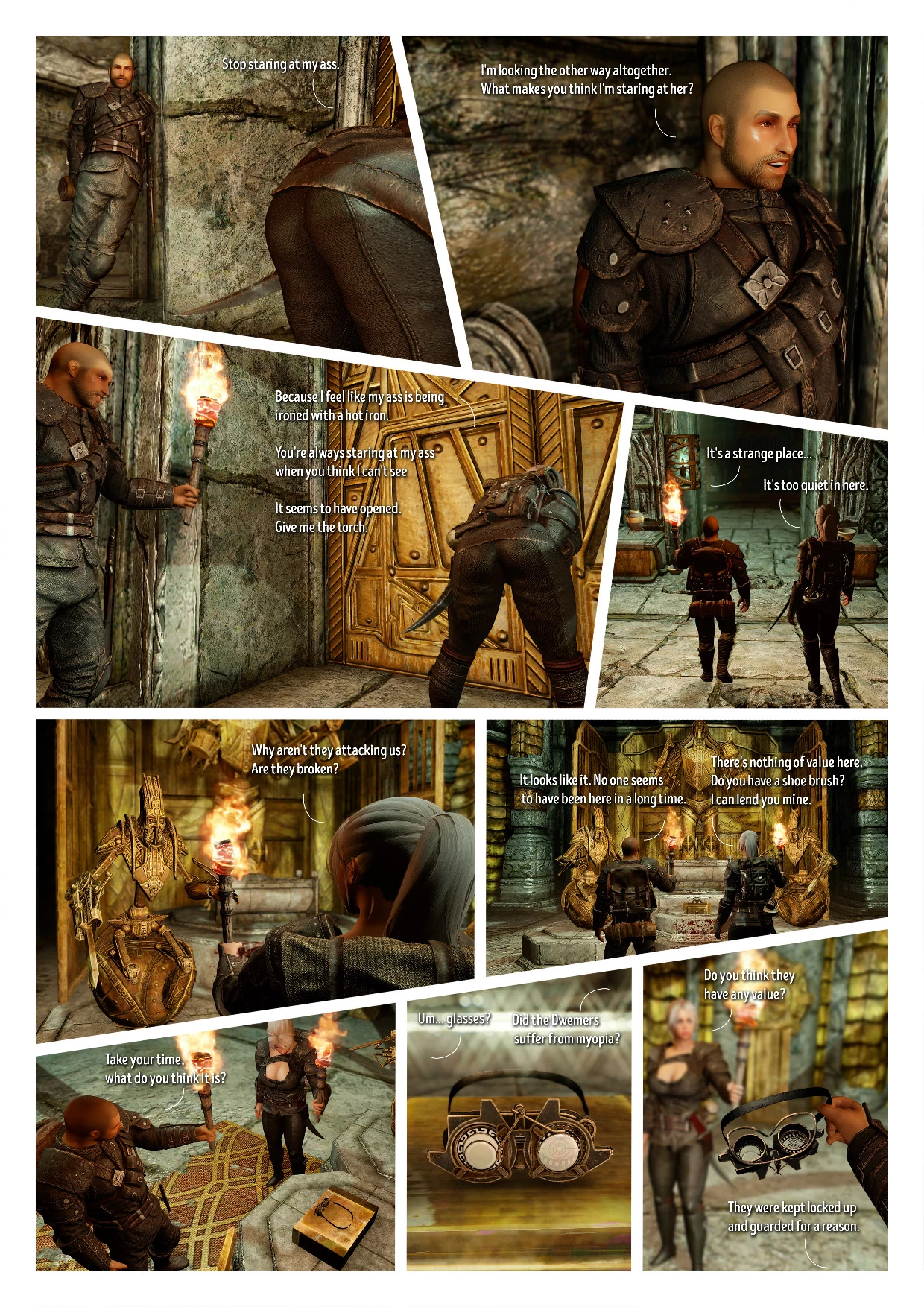 Vex's Secrets porn comic picture 3