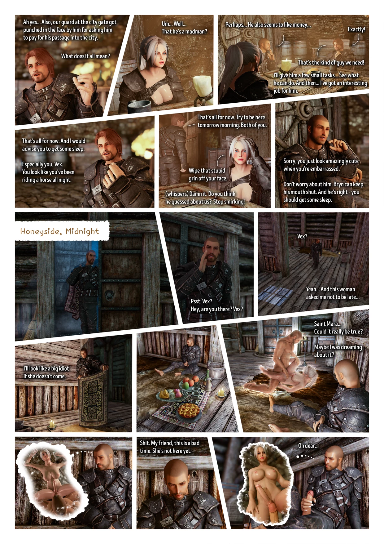 Vex's Secrets porn comic picture 34