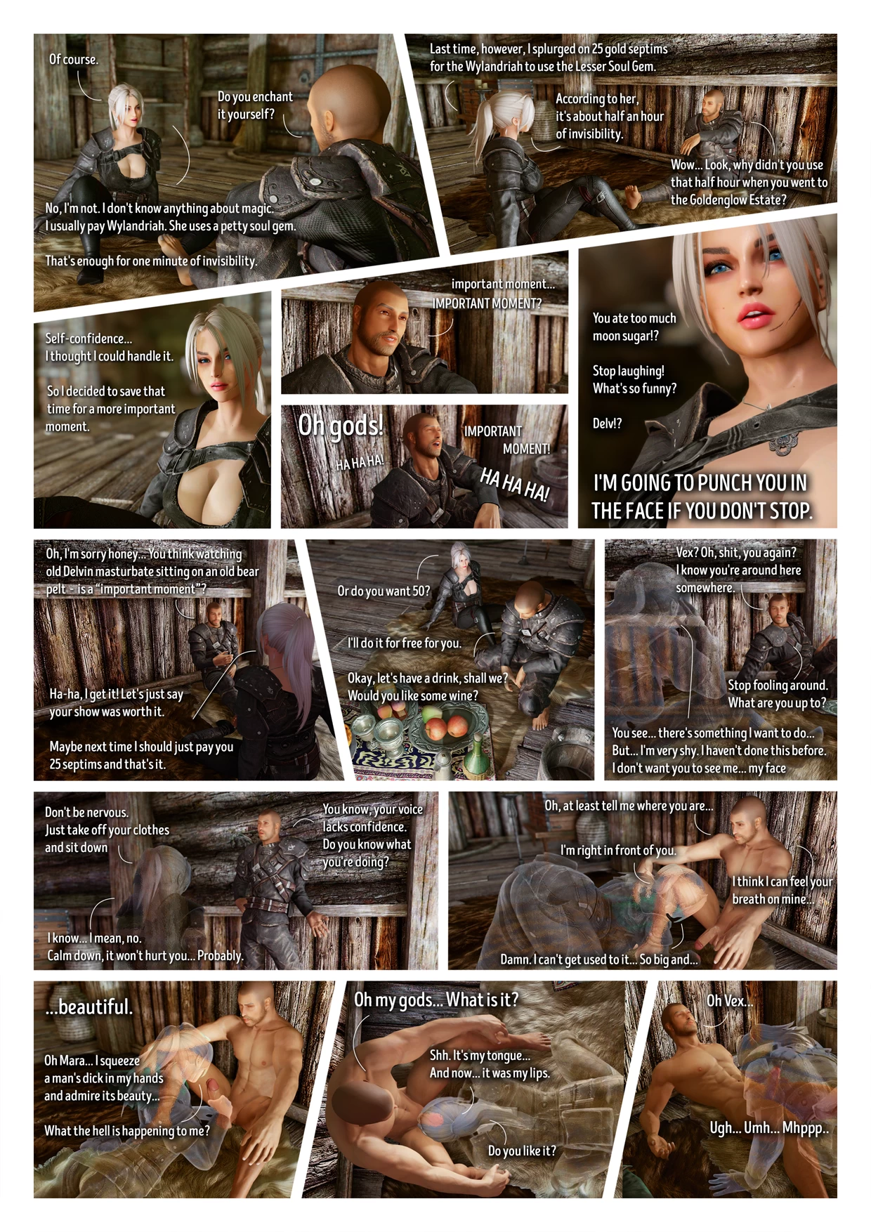 Vex's Secrets porn comic picture 36