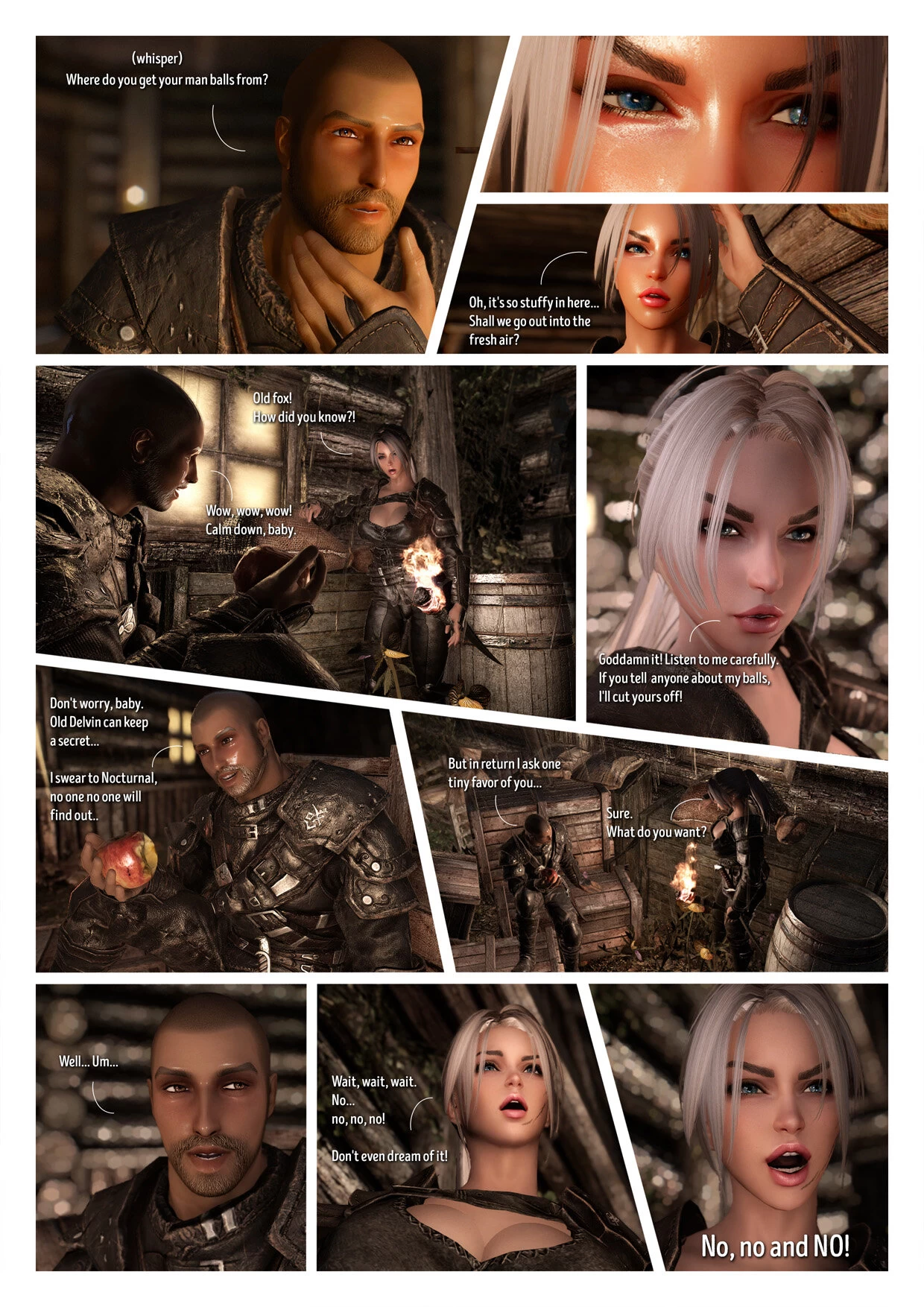 Vex's Secrets porn comic picture 9