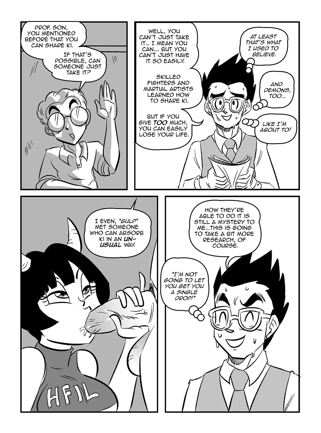 Videl from HFIL 2 porn comic picture 10