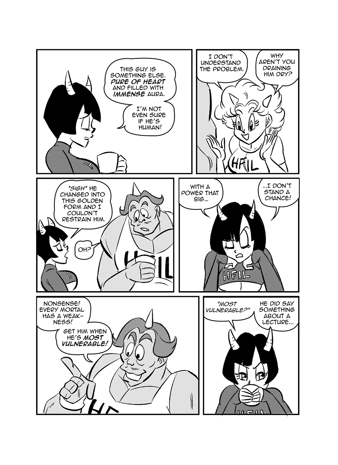 Videl from HFIL 2 porn comic picture 4