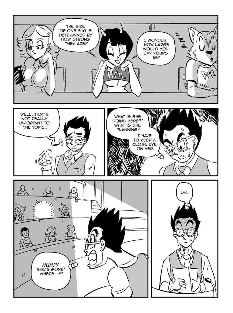 Videl from HFIL 2 porn comic picture 7