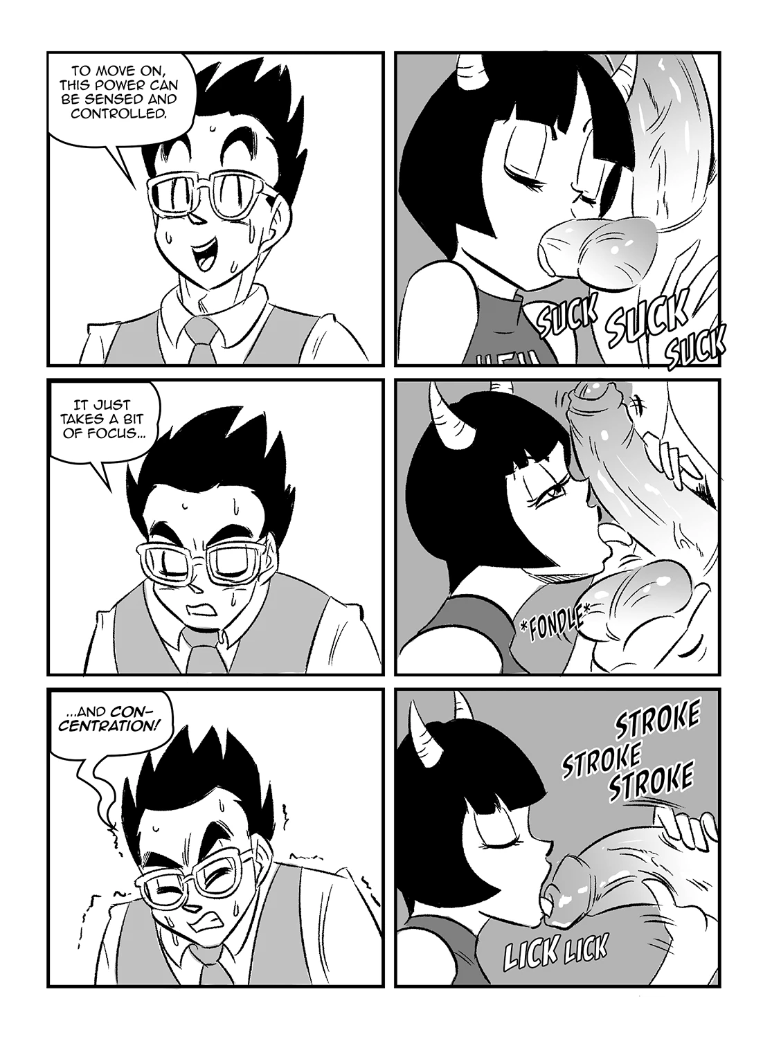 Videl from HFIL 2 porn comic picture 9