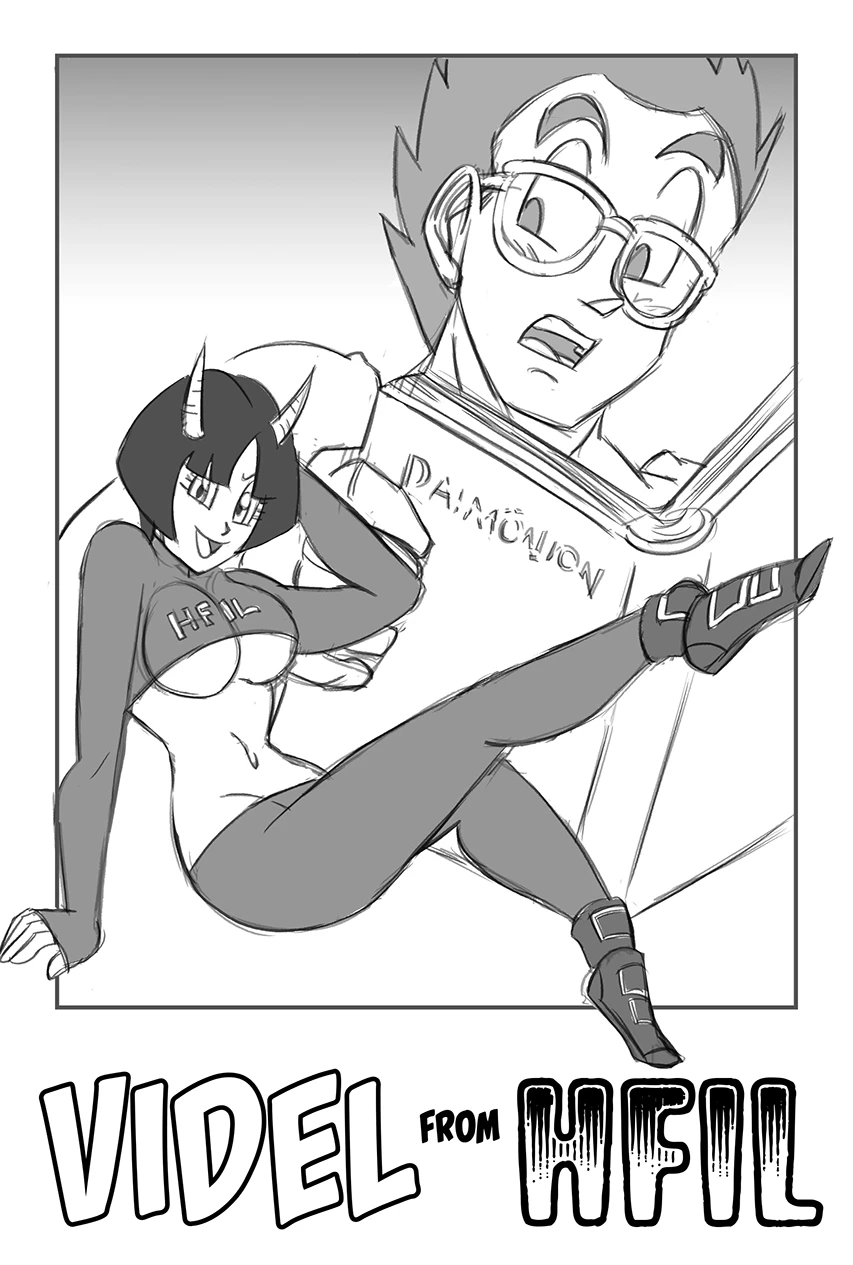 Videl from HFIL porn comic picture 1