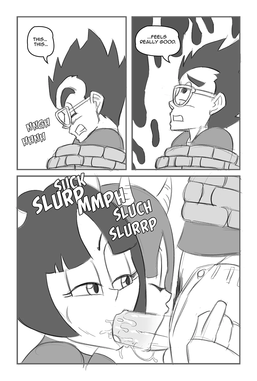 Videl from HFIL porn comic picture 15