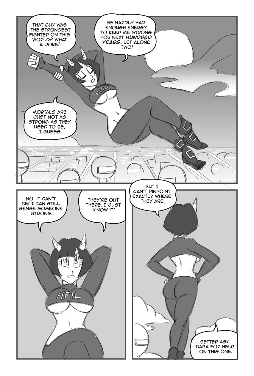 Videl from HFIL porn comic picture 4