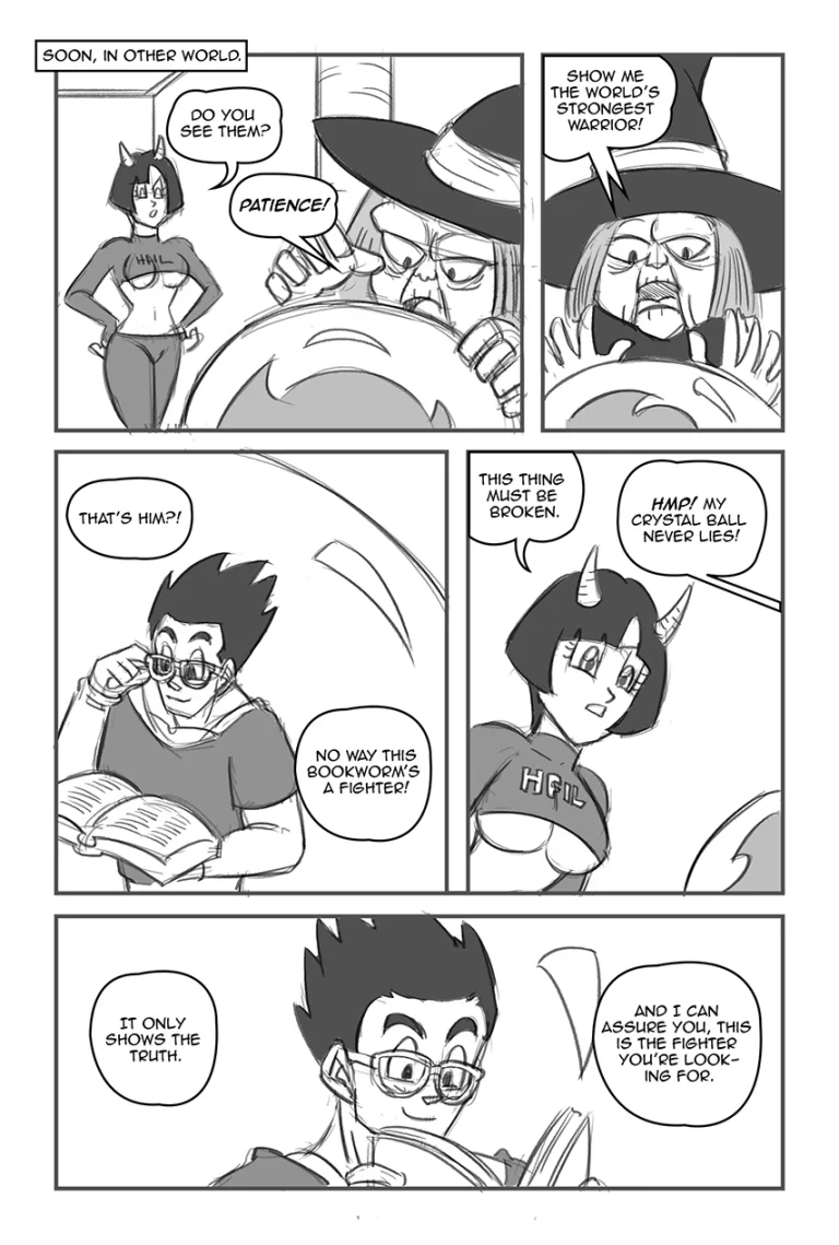 Videl from HFIL porn comic picture 5