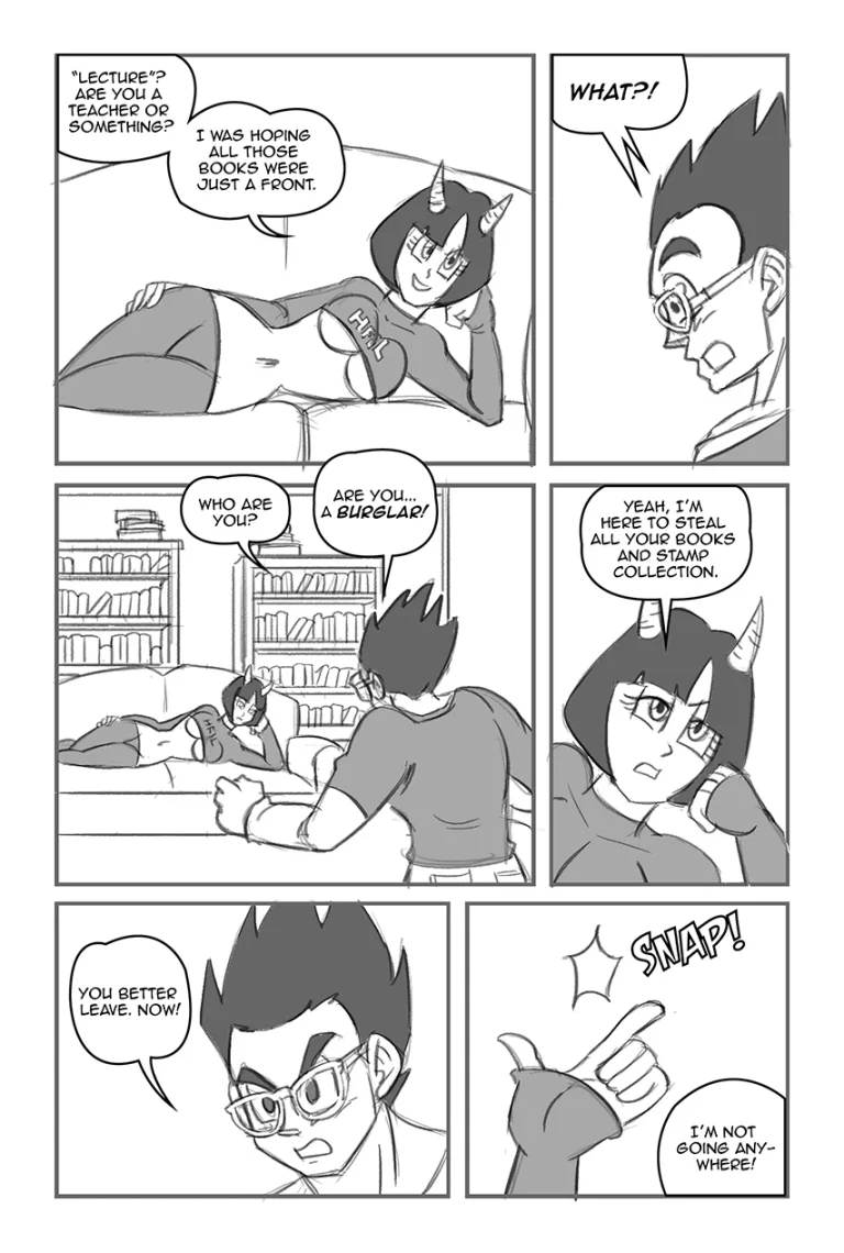 Videl from HFIL porn comic picture 7