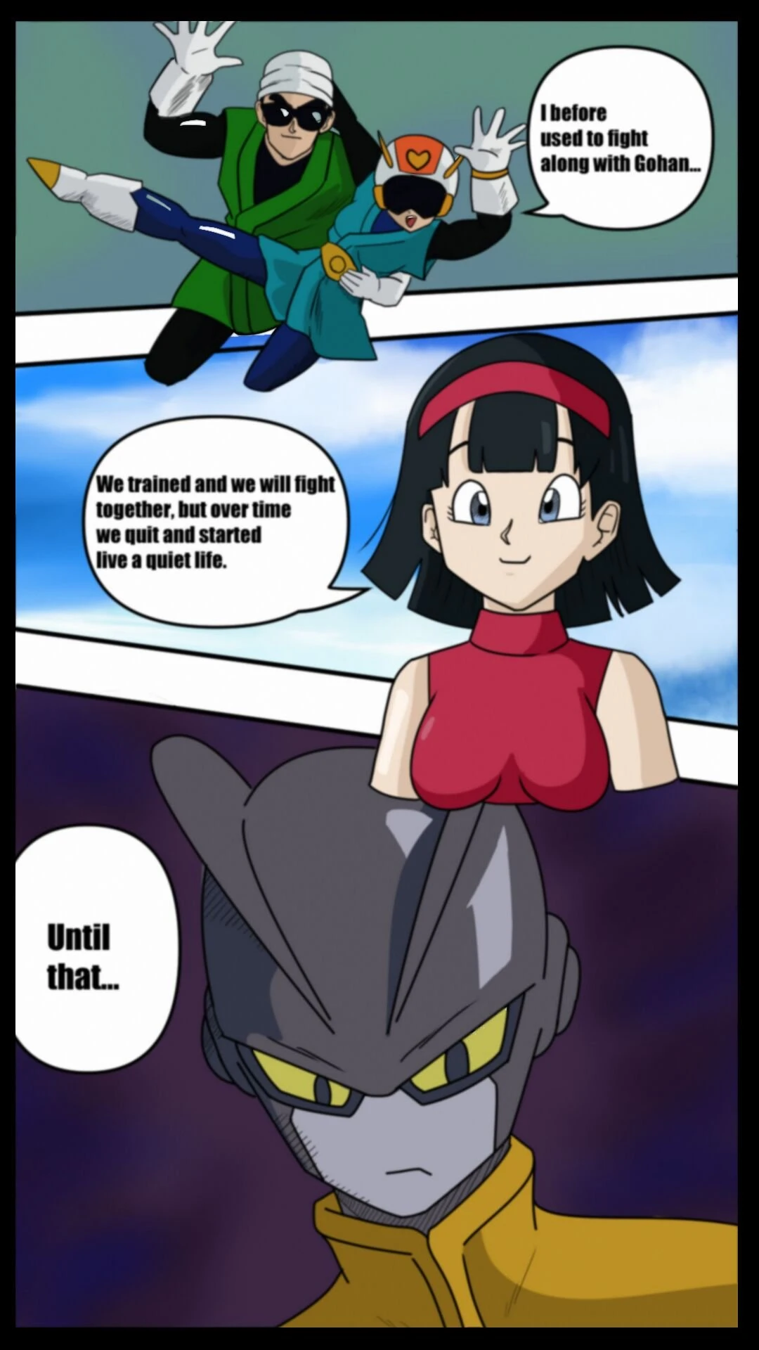 Videl Training porn comic picture 2