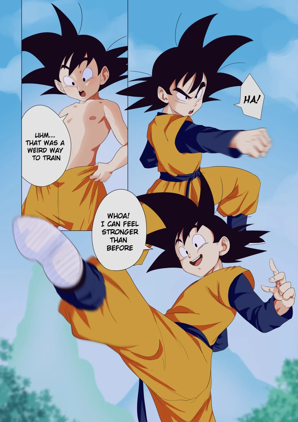 Videl x Goten porn comic picture 6