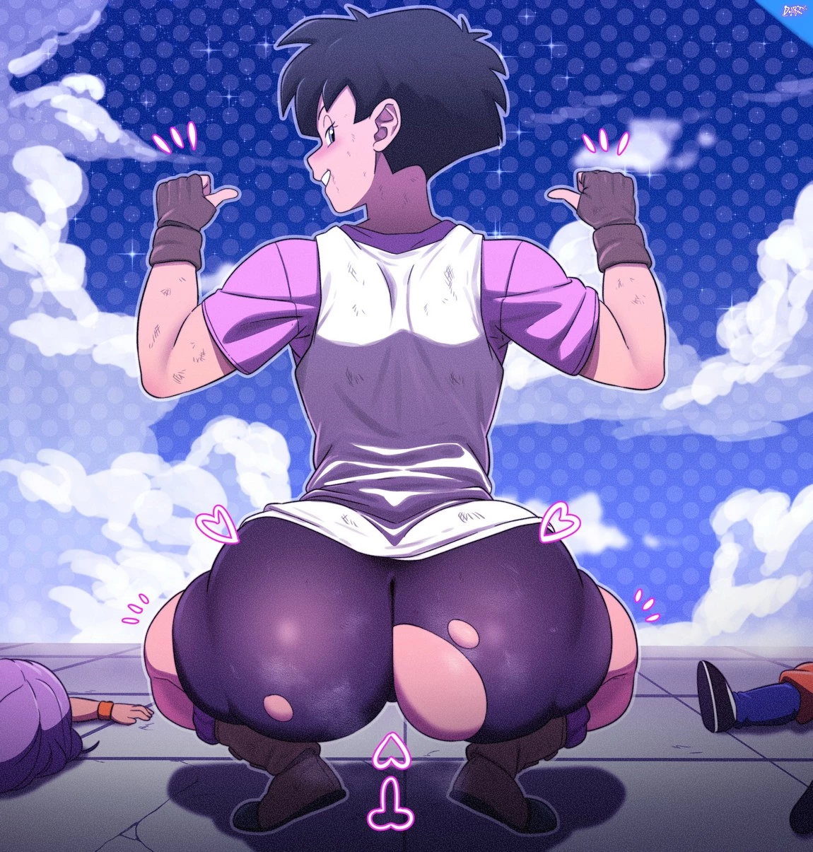 Videl's Personal Training porn comic picture 7