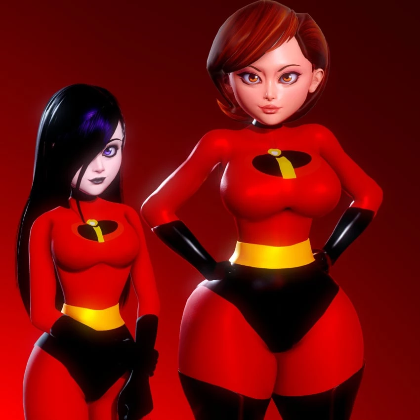 Violet and Helen Parr porn comic picture 1
