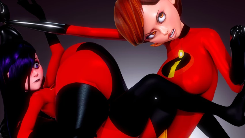 Violet and Helen Parr porn comic picture 2