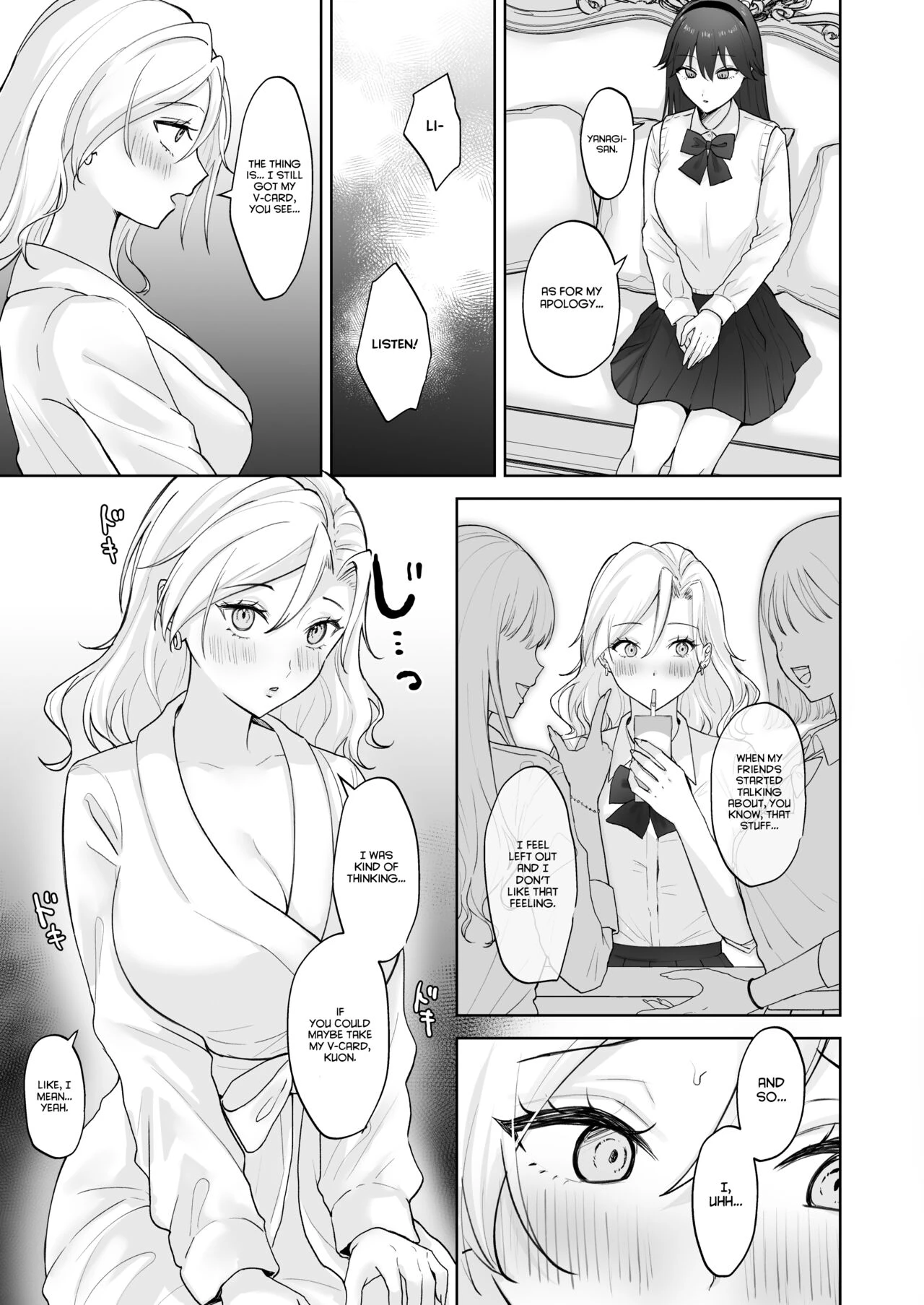 Virgin Gal who Becomes a Pocket Pussy for a Futanari Young Lady | Shojo Gal, Futanari Ojou-sama no Onaho ni Naru porn comic picture 10