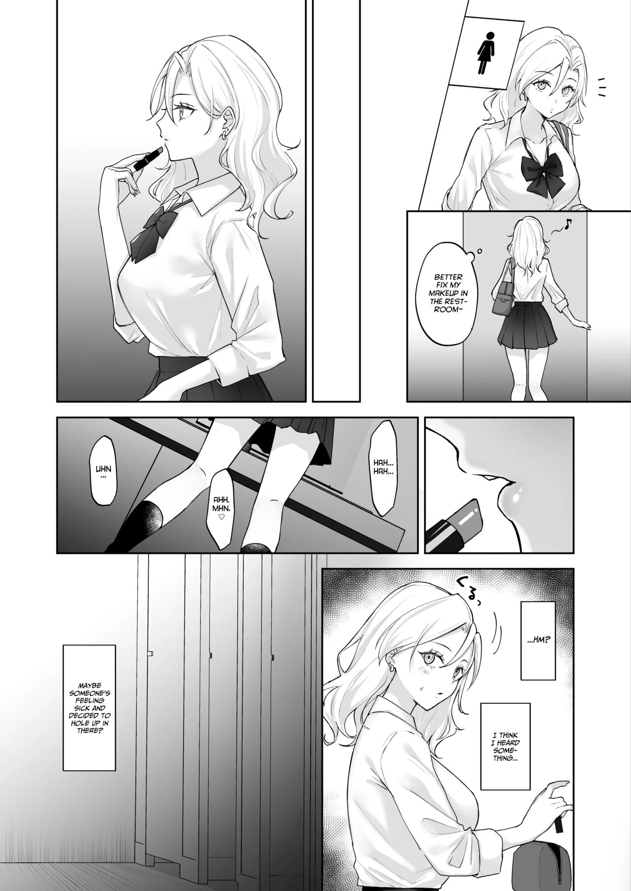 Virgin Gal who Becomes a Pocket Pussy for a Futanari Young Lady | Shojo Gal, Futanari Ojou-sama no Onaho ni Naru porn comic picture 3