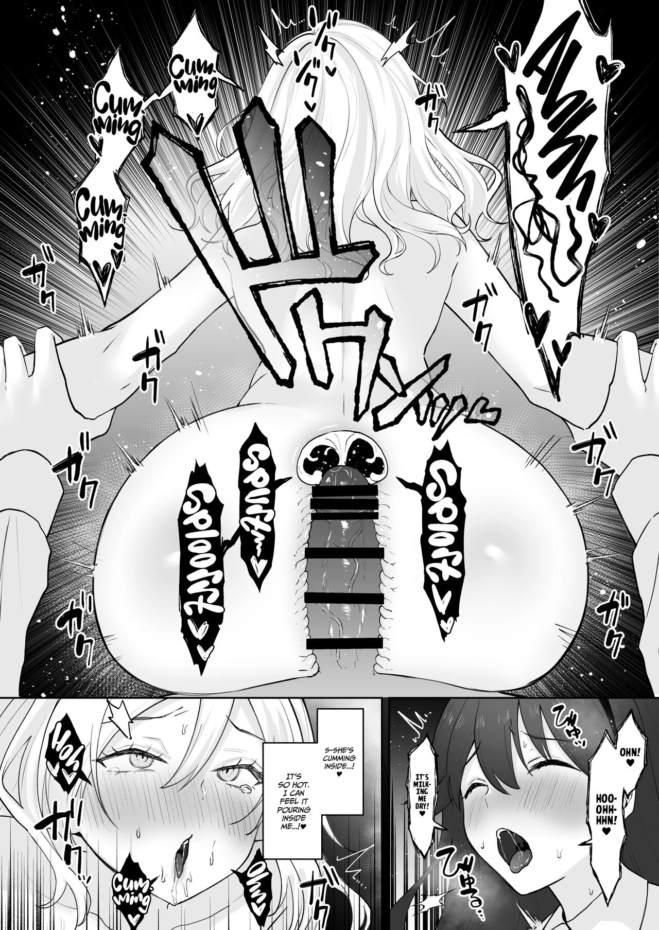 Virgin Gal who Becomes a Pocket Pussy for a Futanari Young Lady | Shojo Gal, Futanari Ojou-sama no Onaho ni Naru porn comic picture 35