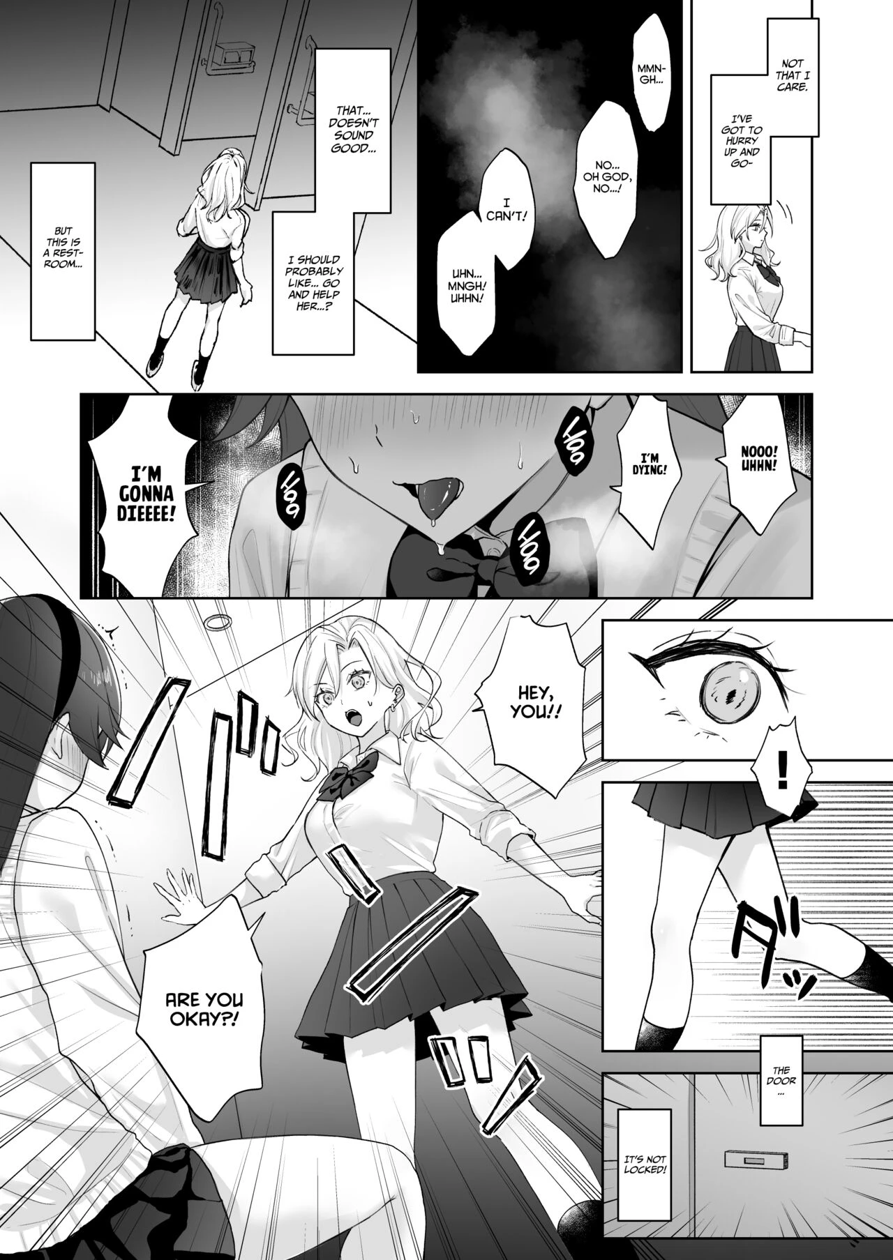 Virgin Gal who Becomes a Pocket Pussy for a Futanari Young Lady | Shojo Gal, Futanari Ojou-sama no Onaho ni Naru porn comic picture 4