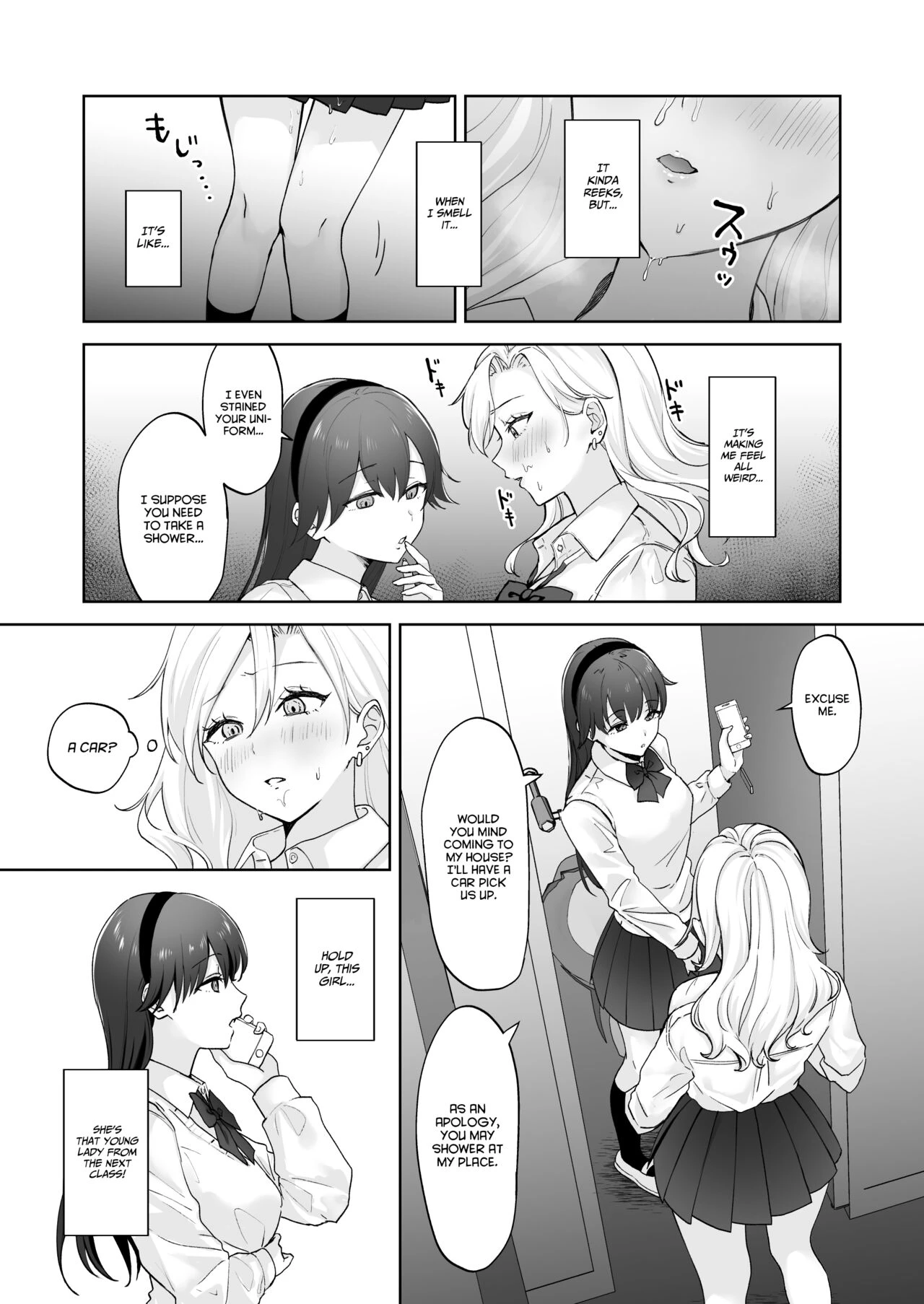 Virgin Gal who Becomes a Pocket Pussy for a Futanari Young Lady | Shojo Gal, Futanari Ojou-sama no Onaho ni Naru porn comic picture 8