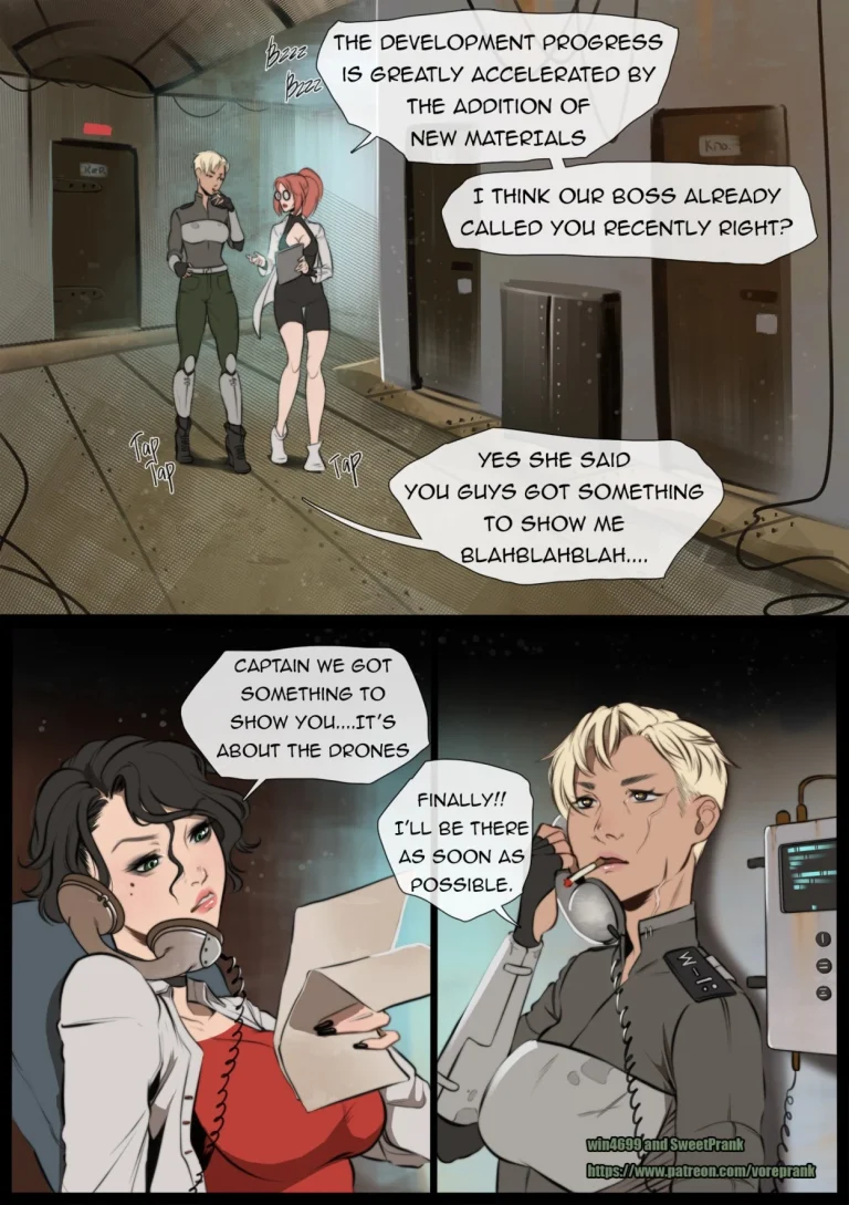 Vorepunk combat drone porn comic picture 2
