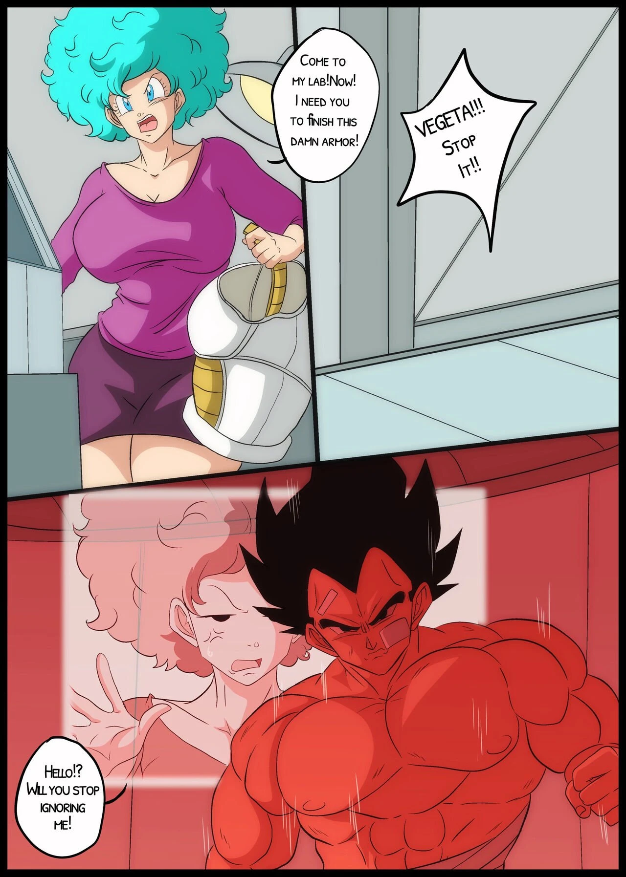 Voyeur XXX porn comic picture 2