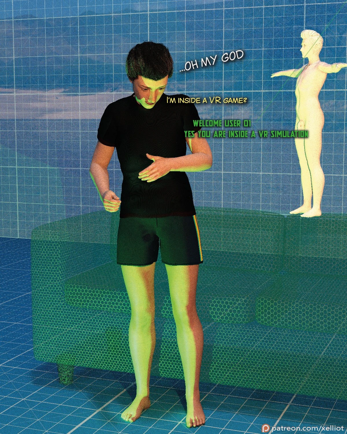 VR Beta testing porn comic picture 14