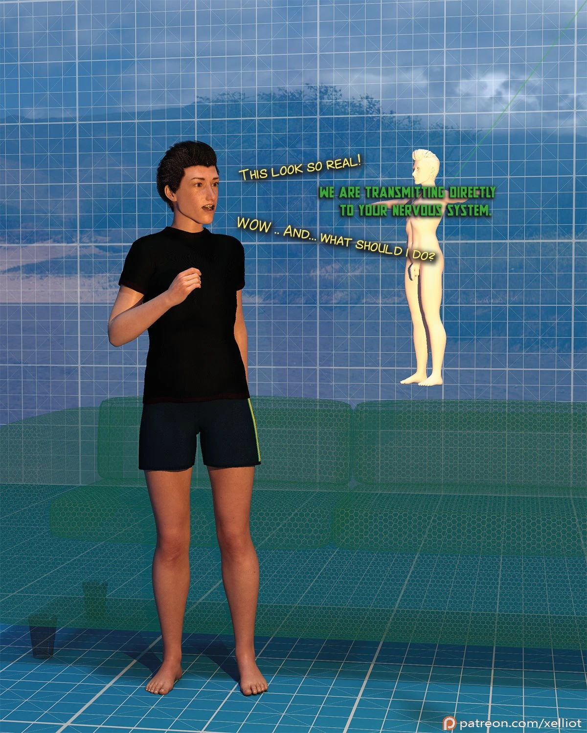 VR Beta testing porn comic picture 15