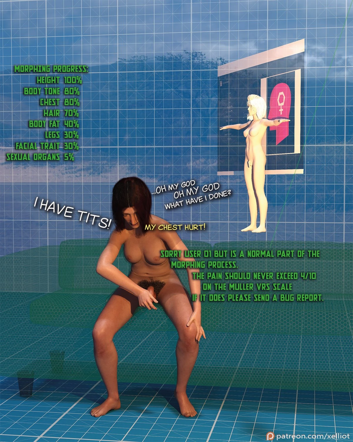 VR Beta testing porn comic picture 21