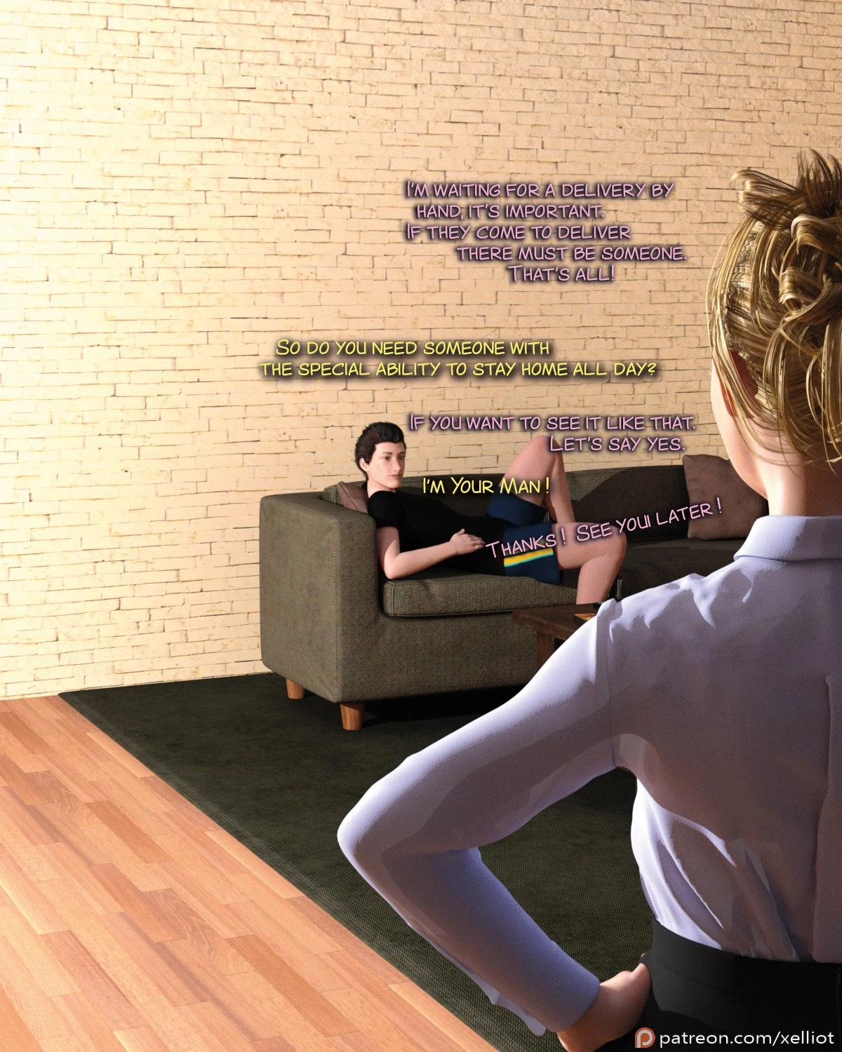 VR Beta testing porn comic picture 4