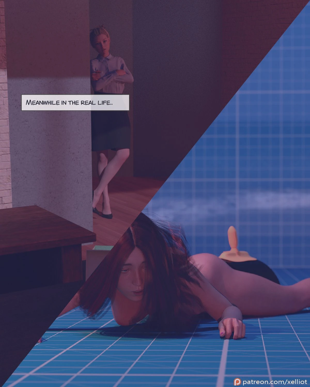 VR Beta testing porn comic picture 52