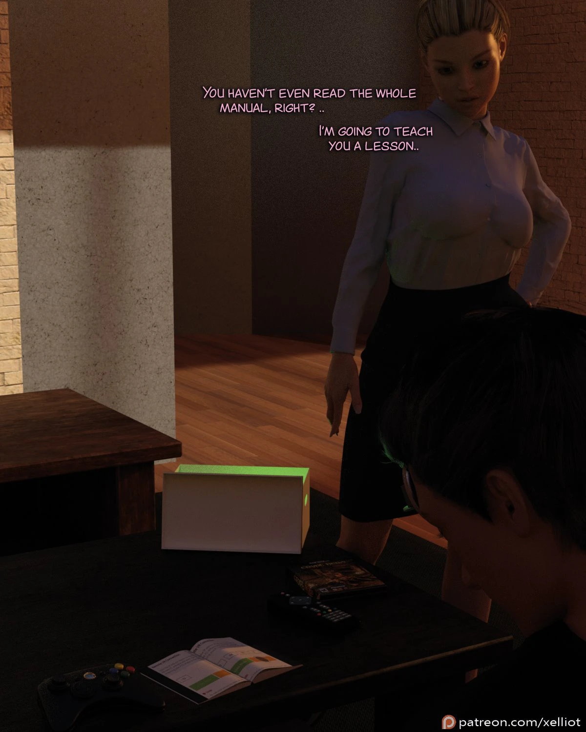 VR Beta testing porn comic picture 54