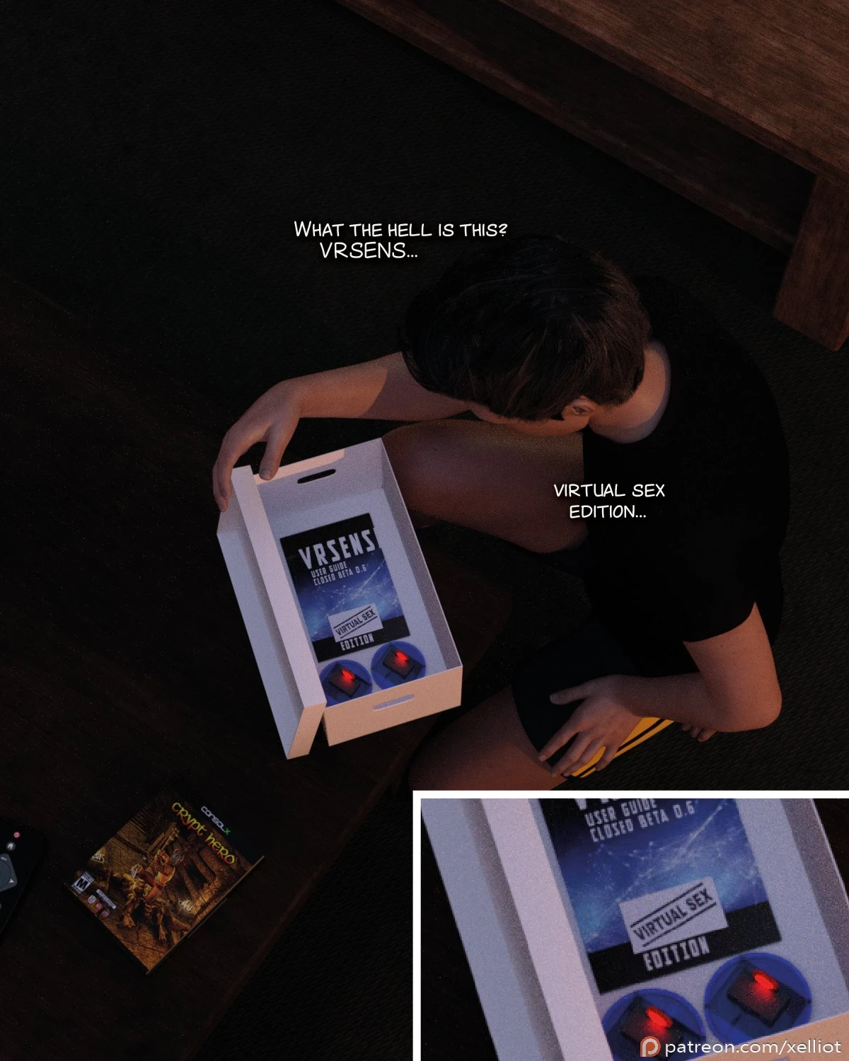 VR Beta testing porn comic picture 8