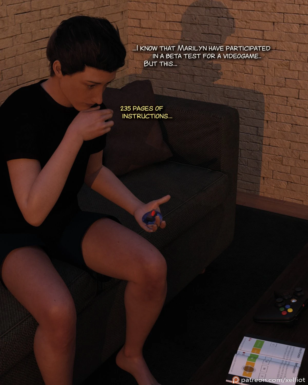 VR Beta testing porn comic picture 9