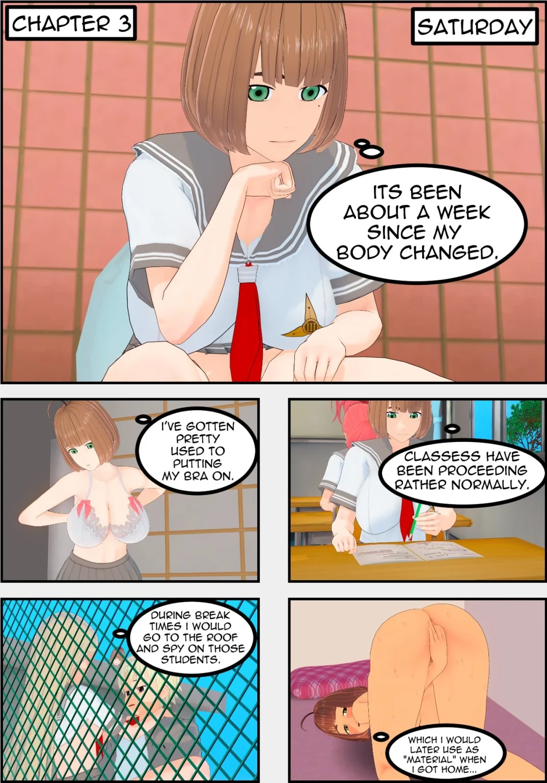 Wacky Changes 3 porn comic picture 1