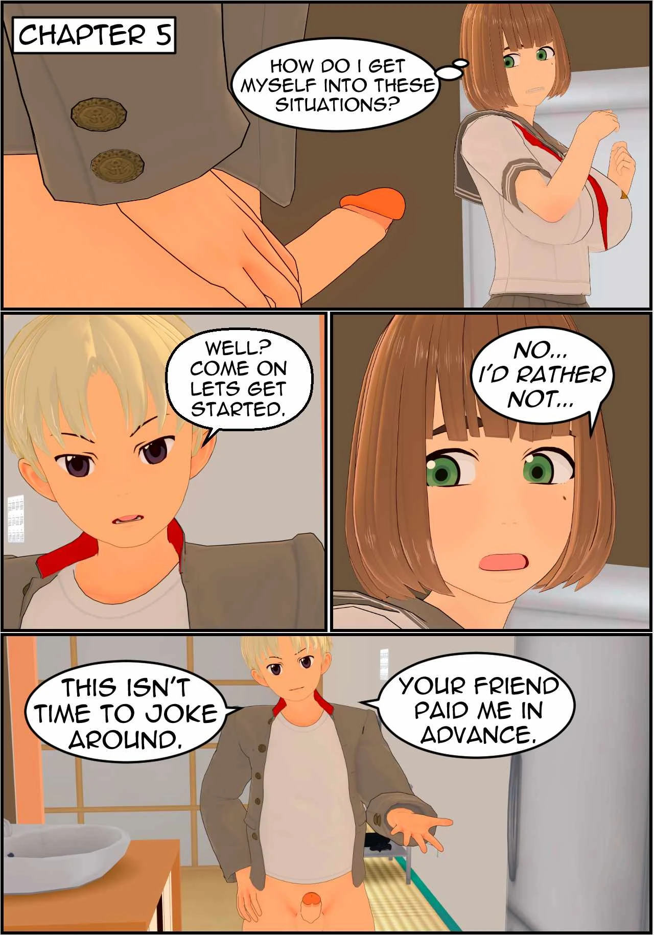 Wacky Changes 5 porn comic picture 1