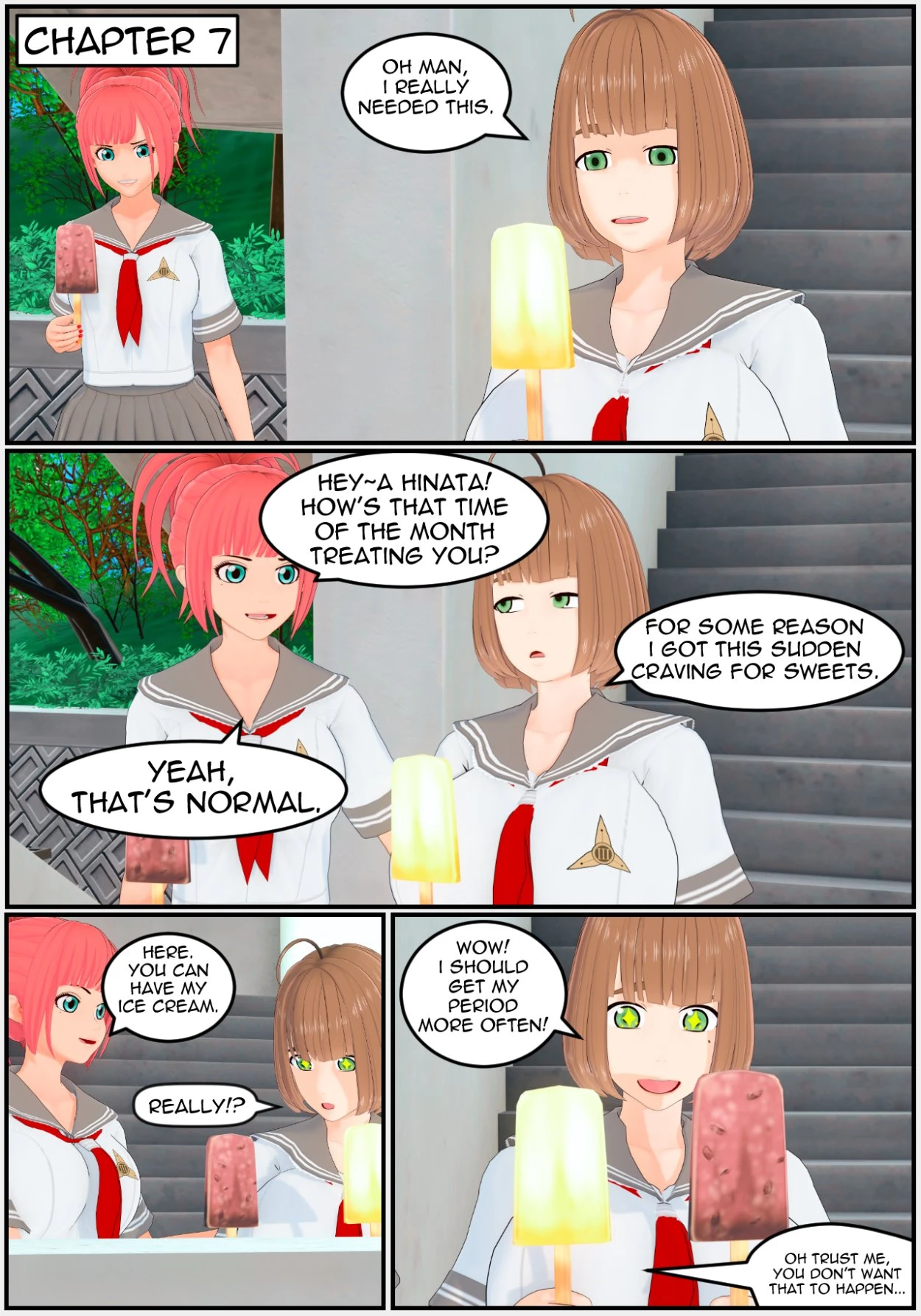 Wacky Changes 7 porn comic picture 1