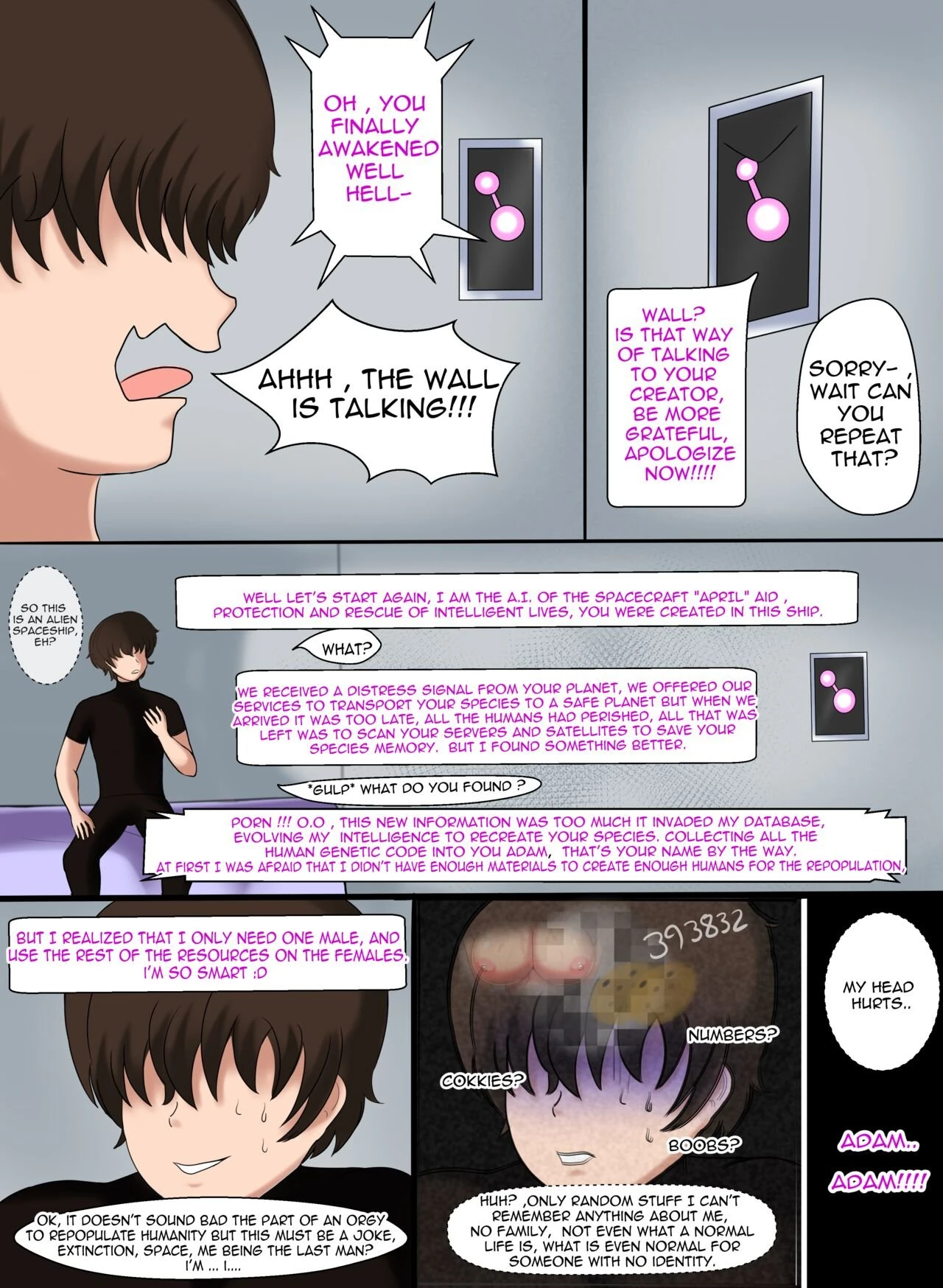 Waifu Mission : Repopulate the new Earth porn comic picture 4