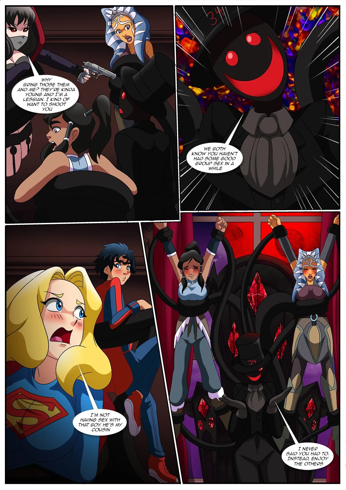Waking the Demon porn comic picture 4