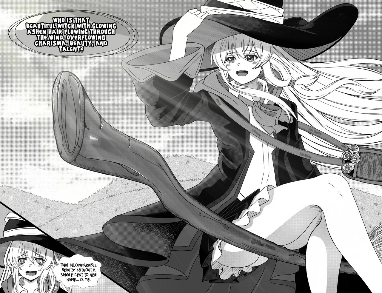 Wandering Witch The Journey of Elaina: Elena Needs Money porn comic picture 3