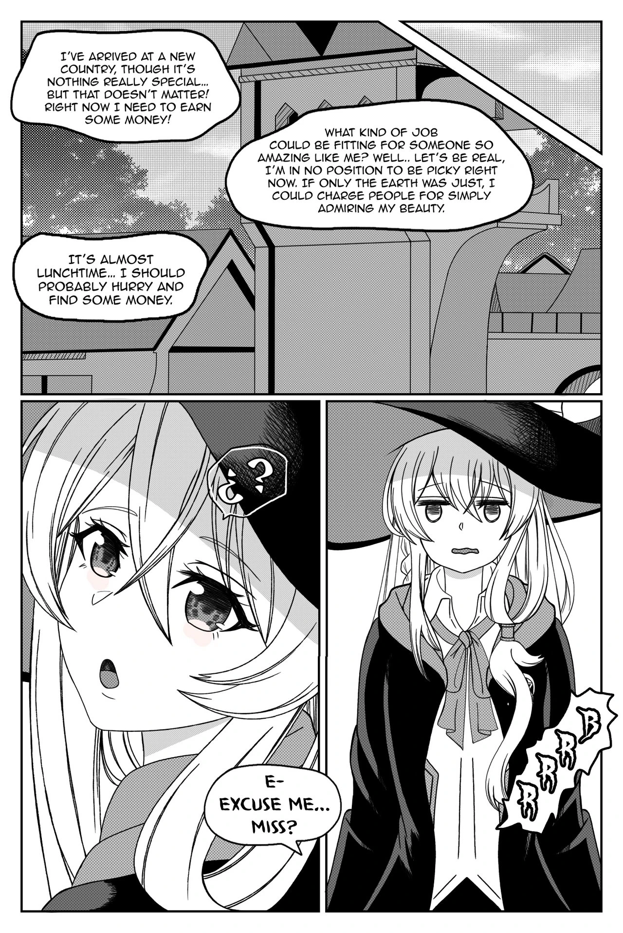 Wandering Witch The Journey of Elaina: Elena Needs Money porn comic picture 4