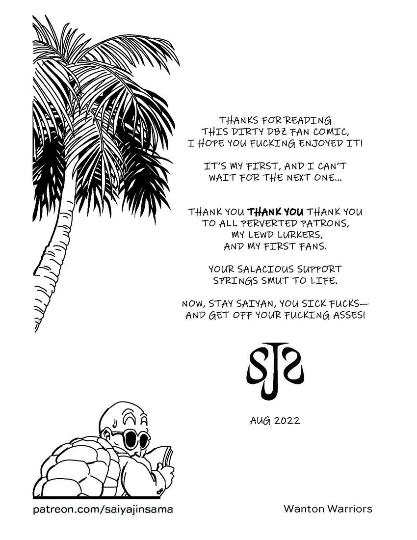 Wanton Warriors #1 - Goku, #18 & Vegeta porn comic picture 34