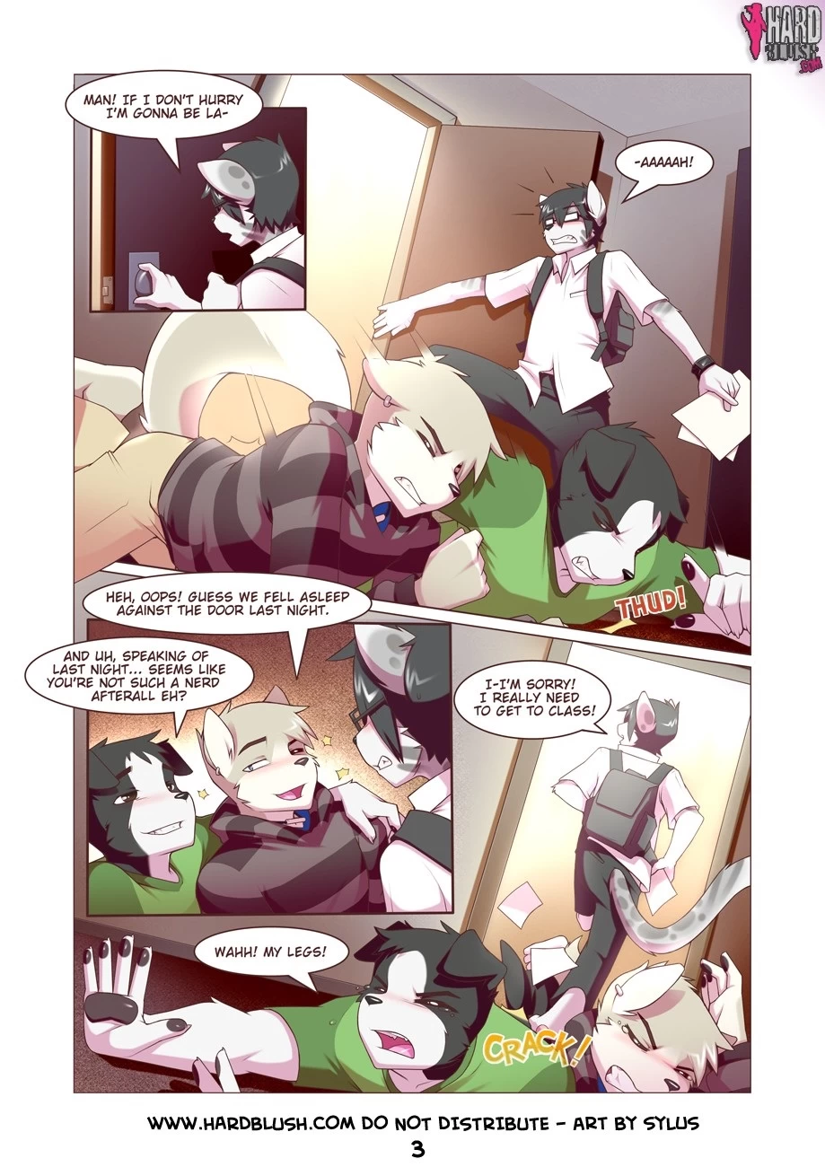 Warming up to roommates 2 porn comic picture 3