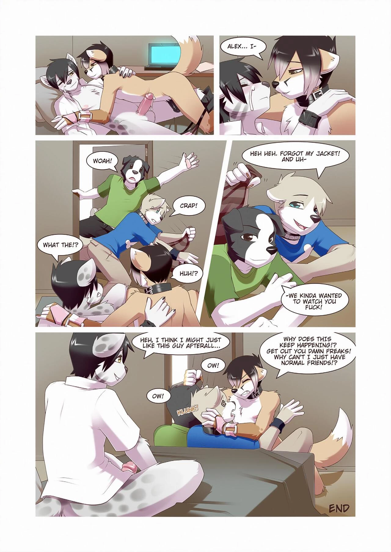 Warming Up to roommates porn comic picture 20