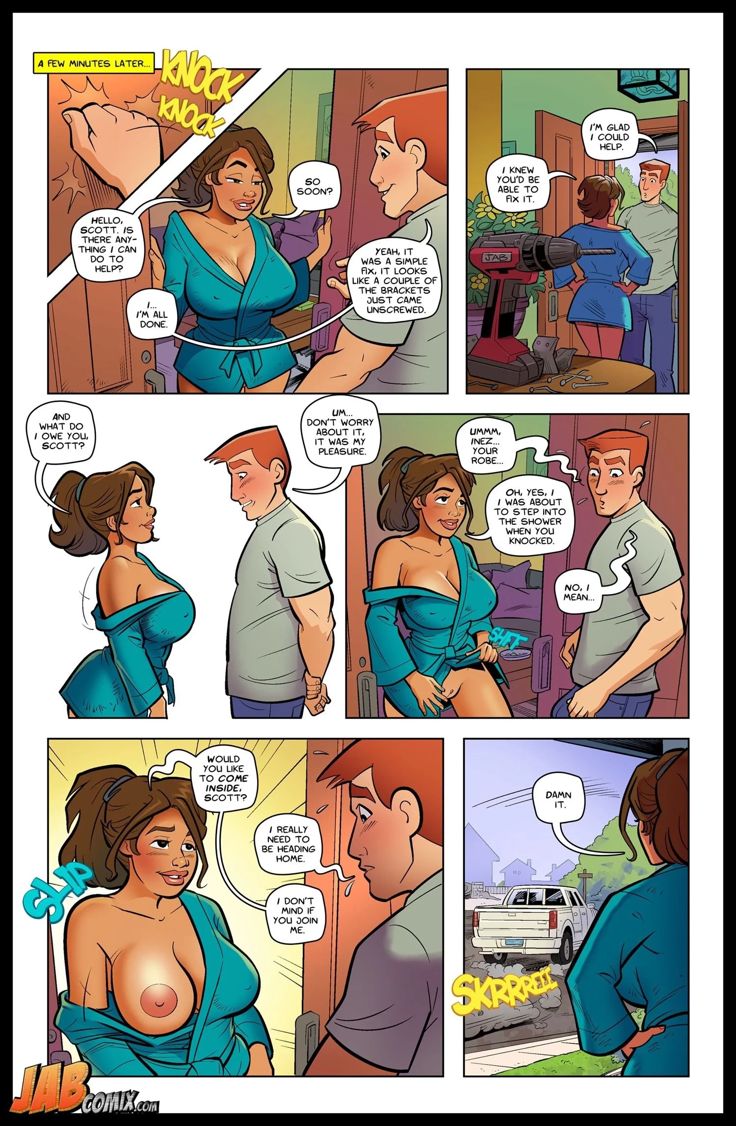 Watching My Step 4 porn comic picture 12