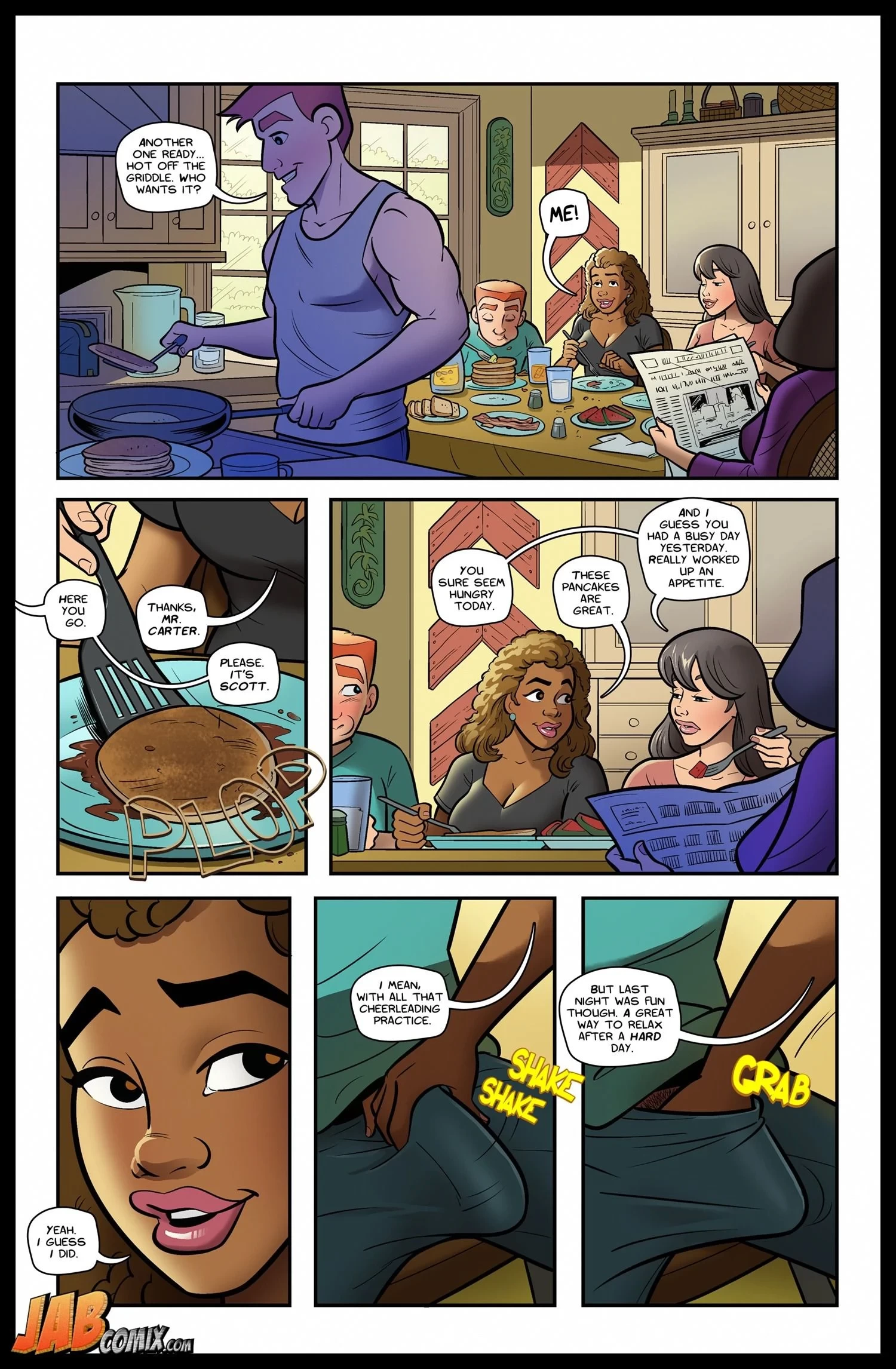 Watching My Step 4 porn comic picture 3