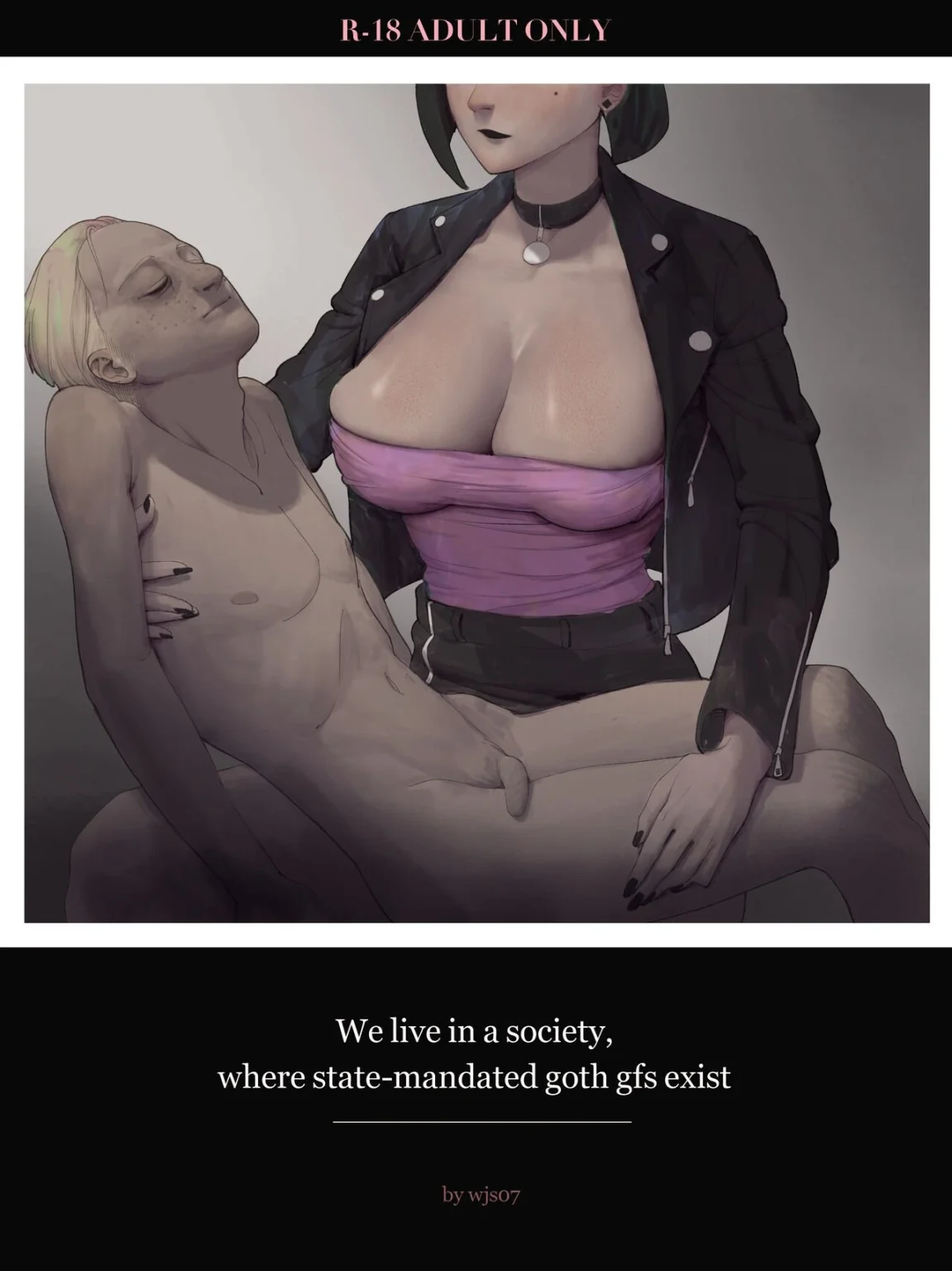 We Live in a Society Where State-Mandated Goth GFs Exist porn comic picture 1